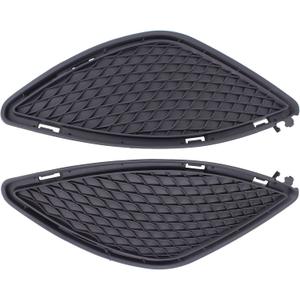 MOTOKU Pair Front Bumper Side Bezel Cover Grille for Mercedes-Benz W117 CLA CLASS CLA250 2014 2015 2016 Left Driver and Right Passenger Side Black Fog Light Mesh Grill Grid Panel Cover MOTOKU Pair Front Bumper Side Bezel Cover Grille for Mercedes-Benz W117 CLA CLASS CLA250 2014 2015 2016 Left Driver and Right Passenger Side Black Fog Light Mesh Grill Grid Panel Cover