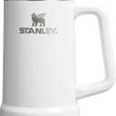 Stanley Stay-Chill Beer Stein 24 oz | Heavy Duty Big Grip Handle | Beer Tumbler Drink Cup, Holds 2 Cans | Insulated Stainless Steel Party Mug | BPA-Free (Frost Gloss)