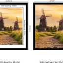 22x28 Picture Frame Set of 5, Black Poster Frame, Display Pictures 18 x 24 with Mat or 22 x 28 Without Mat for Horizontal or Vertical Wall Mounting, Wall Gallery Frame, 22x28-5PACK