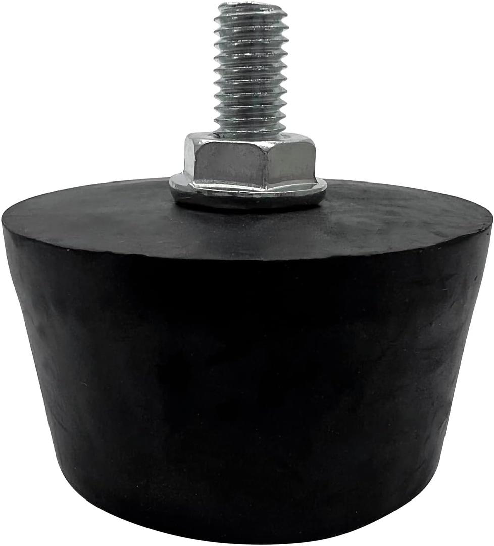 4Pcs Air Compressor Rubber Feet,No Oil Machine Shock-Absorbing Foot Pads,Black(M8 Speaker)