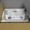 Swivel Shower Chair, 360 Non-Slip Shower Seat with Backrest for Elderly and Disabled, Height Adjustable Rotating Tub Transfer Bench for Seniors Bathroom Inside Shower(White)