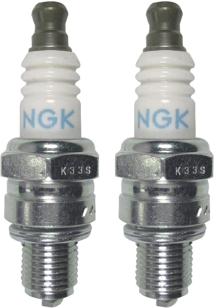 NGK Pair Set Of 2 Universal Spark Plugs 3365 / CMR6H