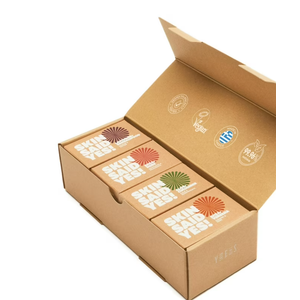 Skin Said Yes Organic Soaps Bars (Set of 8) - Shea Butter, Olive Oil, Lavander and Sandalwood, Aloe Vera & Cucumber Extract - All Natural & Vegan Bar Soap for Women, Jabones Artesanales Natura