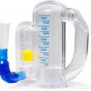 Breathing Exercise Device  Visual Airflow Trainer for Lung Fitness, Mindful Breathing, Relaxation, Focus, and Wellness Practice to Improve Airflow Awareness & Breathing Strength