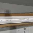 4FT Linkable LED Shop Light for Garages, 42W 4800LM 5000K Daylight Led Shop Lights, Ceiling Light with Pull Chain (ON/Off), Linear Worklight Fixture with Plug, 2 Pack