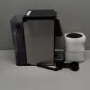 AIRMSEN Grind & Brew Coffee Maker with Built-in Grinder (2026 Model) - Single-Serve, Compatible with K-Cup Pods & Ground, 1000W Fast 6-14oz Brewer, Descaling Alert, Touchscreen & 50oz Removable Tank