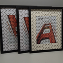 Wiscet 16x20 Picture Frame Set of 3, Display Pictures 11x14 with Mat or 16 x 20 Poster Frame Without Mat, Wall Gallery Photo Frames, Black
, Black