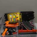 Boy Toys Gifts for 6 7 8-12 Years Old, Slot Car Race Track Sets with 4 Slot Cars, Battery or Electric Car Track for Boys, Dual Racing Game Lap Counter Circular Overpass Track Gifts for Kids