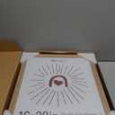 16x20 Picture Frame 4 Pack, Natural Oak Wood, Wall Gallery Poster Frame