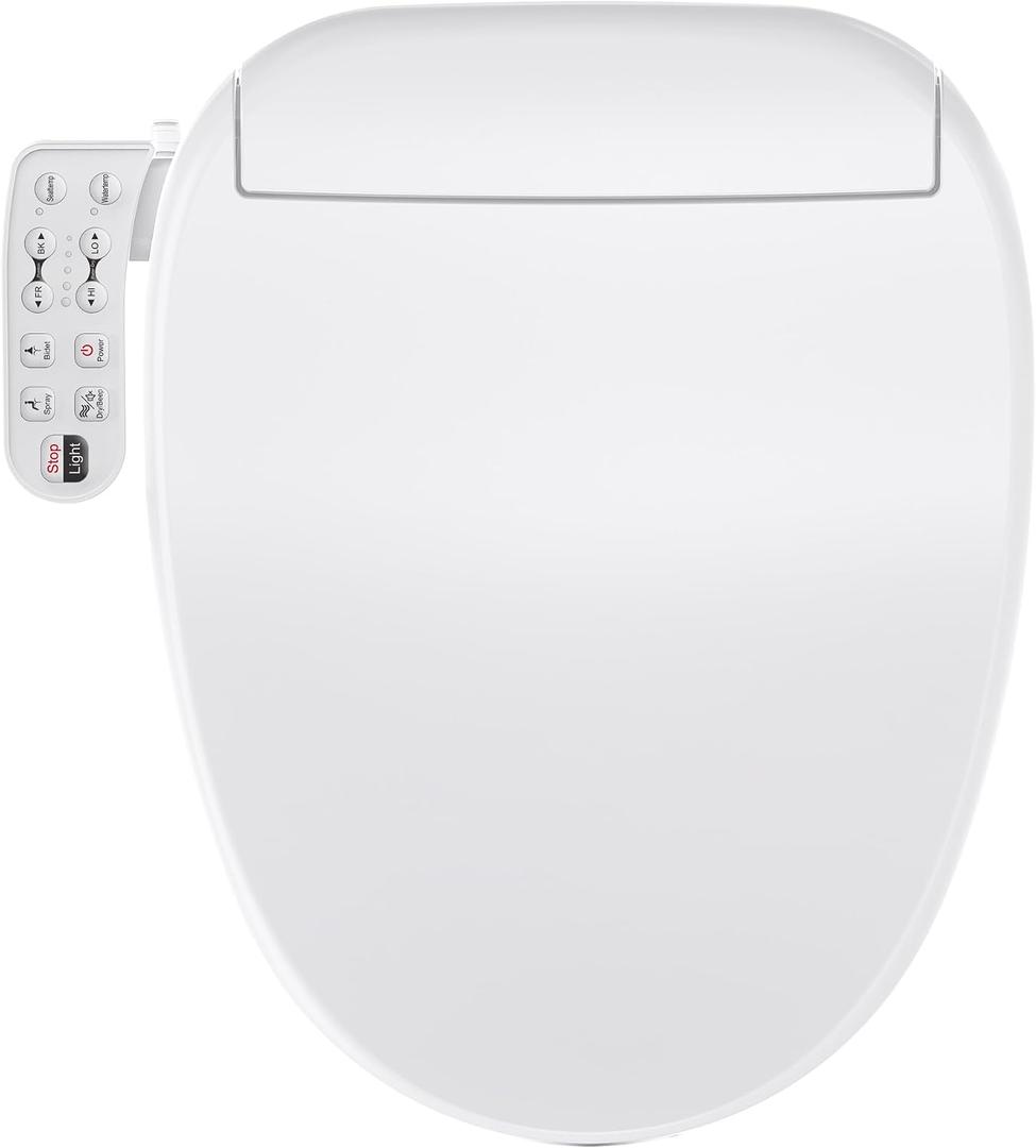 Bidet Toilet Seat Elongated with Heated Toilet Seat for Bathroom 236