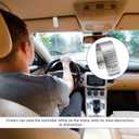 2 x Stainless Steel Car Visor Clip for He Will Order His Angels to Protect Wherever You Go Engraved Funny Religious Gifts Wherever You Go Sign for Cas Women Men Family Friend New Driver