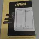 Mothca 2 Pack Matte Glass Screen Protector for iPhone 15 Plus [6.7 inch] + 2 Pack Camera Lens Protector, Anti-Glare & Anti-Fingerprint Case Friendly Tempered Glass Film, Bubble Free, Smooth as Silk