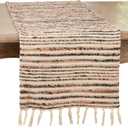 Striped Rayon Table Runner 16" x 72"
