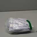 homing Square Vinyl Tablecloth, Waterproof Spillproof Plastic Flannel Backed Easter Table Cloth, Wipe Clean Table Cover for Dining, Buffet Parties and Camping (White, 60" x 60")