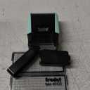 Trodat Printy 4912 Self Inking Do it Yourself (DIY) 4 line Personalized Custom Message or Address Stamp kit with Black Ink, Impression Size: 3/4 x 1-7/8 inch (Green)