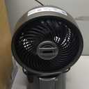 DREO TurboCool Misting Fan 516, 5℉ Drop Cooling Fans that Blow Cold Air, 150°+30° Omni-directional Oscillating, Evaporative air cooler, 26 ft/s Wind, Ultrafine Mist, 20dB Quiet, 6 Speeds 2 Modes, Grey, 15.7 Inches