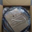 Charkettle Rotisserie Ring Kit with DC Motor and Adapter, Compatible with 22" Weber Kettle Charcoal Grills and Other Similar Size Models