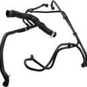 LR034637 Upper Supercharger Coolant Hose for Land Rover LR4 HSE Sport 3.0L 2014-2016 Rubber Black Good Sealing