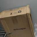 Bamboo Large Plug in Pendant Light with 14ft Handmade Woven Light Cord, Dimmable Switch, Rustic Basket Hanging Lamp for Bedroom Kitchen Island Farmhouse Dining Room Living Room,17.8 inch Width