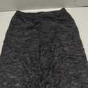 GORGLITTER Women's Lace Pants Sheer Mesh Wide Leg Pants See Through High Waist Going Out Grunge Trousers Black Medium