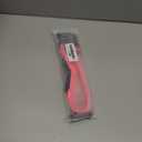 Rechargeable LED Dog Pet Collar Flashing Luminous Safety Light Up Pi, Pink L