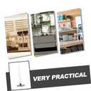 GLEAVI Cup Lid Organizer Freestanding Vertical Tumbler Lid Storage Rack for Countertop Modern Design for Home Bar Counter and Milk Tea Shops
