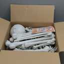 Wocst 5.4Ft/165cm Halloween Skeleton Full Body Life Size Human Bones with Movable Joints for Indoor Outdoor Halloween Props Decorations