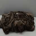 Electric Heated Blanket Full Size 72x84,Cozy Soft Warmth with 5 Heating Settings 10 Hours Auto-Off, Long Cord Energy-Saving, for Bed, Fast Heating Machine Washable, Dark Brown