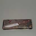 Professional 8-Piece German High Carbon Stainless Steel Steak Knife Set, Premium Full Tang Steak Knives with Pakkawood Handle