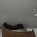 VioraWhite 28 Inch Christmas Tree Collar, Neutral Chunky Cable Knit Tree Base Cover Ring Skirt, Rustic Farmhouse Basket Collar for Xmas Home Office Holiday Decor, Fits 4-6 ft Trees(Dark Khaki)