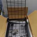 YueTong Garden Tool Organizer Heavy Duty,Yard Tool Tower Rack,Garage Storage Organization for Long Handle Tools,Rake,Brooms,Extra Hooks for Small Shovel,Shear.All Metal,Free Standing.