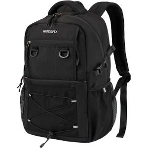 WATERFLY Travel Hiking Casual Backpack: 22L Lightweight Everyday Outdoor City Daypack College Bookbag for Women Men
