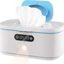 Bellababy Wipe Wamer for Vehicle and Home Use, Baby Wet Wipes Dispenser and Diaper Wipe Warmer with Night Light,Temperature Display,No Need Water and Sponge,  and  Convertible