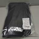 NICETOWN Bathroom Blackout Curtains and Drapes, 2 Panels, 55 inches Wide by 57 inches Long, Black Solid Thermal Insulated Grommet Blackout Drapery Panels for Window