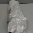 LazBlinds 100% Blackout Roller Shades, No Tools No Drill Cordless Blinds for Windows, Thermal Insulated UV Protection Privacy Window Shades for Bedroom (36''W x 72''H, White)