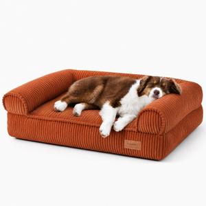 FUKUMARU Cute Dog Bed, Thickened Orthopedic Dog Sofa, Waterproof&Washable