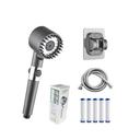 Drivse Showerhead, Ion Drops Shower Head, DrivseTurbo with Built-in Filter Handheld Turbo Showerhead (1 Set) (1PCS)