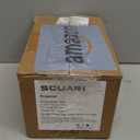 Mini Projector with WiFi 6 and Smart TV OS, Portable Projector 4K support, Home bedroom video projector, Bluetooth & Auto Vertical Keystone 180Rotatable Proyector[Built-in App] (S100) (White)