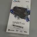Cardo Spirit HD Motorcycle Bluetooth Communication Headset, Connect Up to 2 Riders, FM Radio - Dual Pack