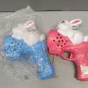 Bunny Bubble Gun for Kids, 2 Pack Rabbit Bubble Machine for Toddler W/LED Lights, 12000+ Bubble/Min, 360 Leak-Proof Bubble Blower Blaster Toy, Outdoor Summer Play, Easter, Wedding & Birthday Gifts
