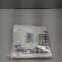 ARKENY Easter Kitchen Towels for Easter Decor Black Buffalo Plaid Check Bunny Dish Towels 18x26 Inch Bar Drying Cloth Carrot Hand Towel for Kitchen Bathroom Party Easter Decorations Set of 2