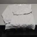 WIHOLL Womens Oversized Sweatshirts Crewneck Long Sleeve Tops Fleece Pullover Fall Fashion Clothes with Pocket, M