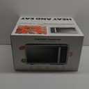 Chefman Countertop Microwave Oven 1.1 Cu. Ft. Digital Stainless Steel Microwave 1000 Watts with 6 Auto Menus, 10 Power Levels, Eco Mode, Memory, Mute Function, Child Safety Lock, Easy Clean