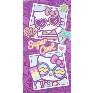 Northwest Hello Kitty Beach Towel, 30" x 60", Cool Summer