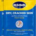 Dr. Scholl's Dry, Cracked Skin, Ultra Hydrating Foot Mask, 2 Pairs Moisturizing Socks: Intensely Moisturizes Repairs and Softens Rough Dry Skin with Urea & Essential Oils for Dry Cracked Feet
