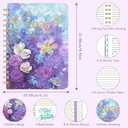 2026 Planner,Weekly and Monthly Calender Planner,2026 Calendar Planner,January 2026 - December 2026,Hardcover 2026 Calendar Planner Book with Tabs A5 8.46 * 6.1in (Romantic Blue Snow)