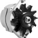 GM 1 Wire Alternator Self Exciting New Delco One Wire 10SI SBC BBC 63A Compatible with Chevy 350 GM Ford Replace# 334-2614 1100125 ADR0325 400-12370 7127SEN