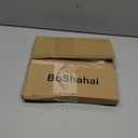 BoShahai 10 PCS Gift Boxes with Lids, 10.6x7.8x3.1 Inch Kraft Paper Gift Box, White with Ribbon, Bridesmaid Proposal Box for Wedding, Packaging, Present, Birthday, Cupcake