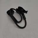 Lamicall Gooseneck Phone Holder Bed - [Nylon Braided] Flexible Arm, 38inch Overall Length, 360 Adjustable Clamp Clip, Overhead Cell Phone Mount Stand for Bed, Desk, 4-7 Cellphone (Black)