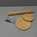 Wood Cake Pop Stand 36 Holes with Spinning Base,Cake Pop Holder Stand for Dessert Table,Lollipop Holder Candy Table Display, Dessert Stand for Wedding Birthday Baby Shower Parties Anniversaries (1 Pack)